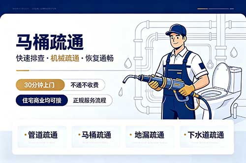 北镇马桶疏通