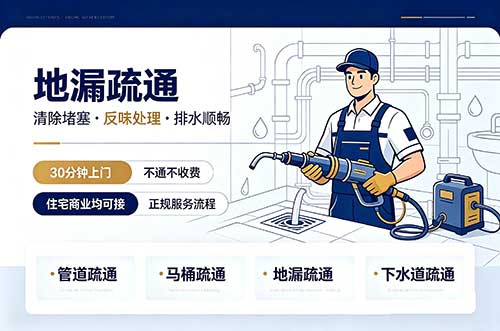 北镇地漏疏通