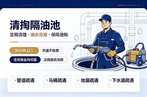 北镇清掏隔油池